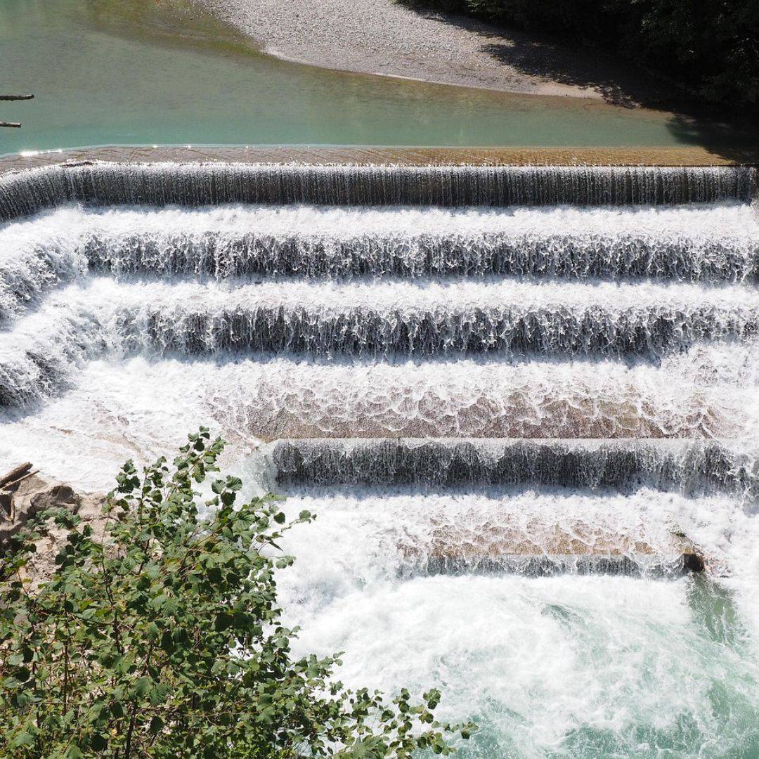 Familienausflug zum Lechfall.