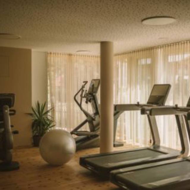 Großzügiger Fitnessraum im Tirolerhof.