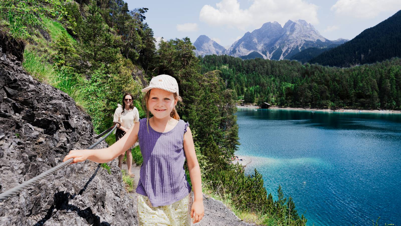 Familienabenteuer auf der Zugspitze Symbolfoto