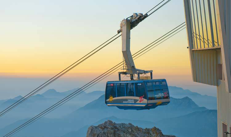 Familienabenteuer auf der Zugspitze Symbolfoto